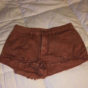 Forever 21 high mid waisted shorts